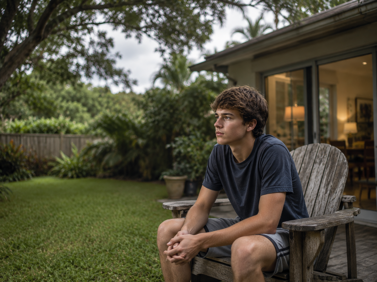 son feeling depressed and thinking about treatment