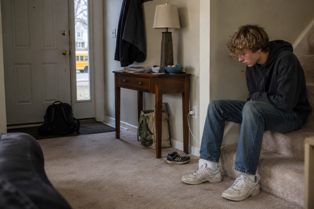 Teen struggling with going to school